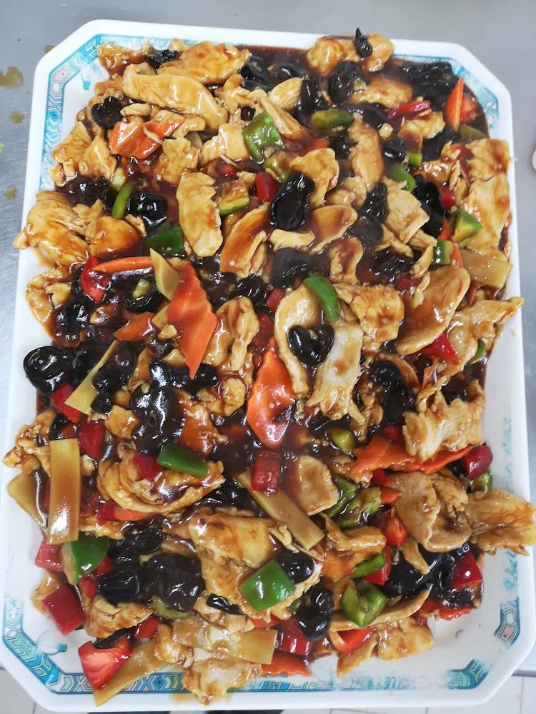 Poulet Champignons Noirs